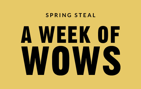 SPRING STEAL | A WEEK OF WOWS