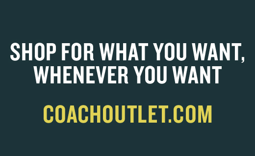 SHOP FOR WHAT YOU WANT, WHENEVER YOU WANT | COACHOUTLET.COM