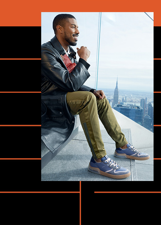 Model Wearing CitySole sneakers