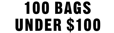 100 BAGS UNDER $100