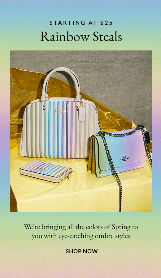 Rainbow Steals | Bags | Wallets | SHOP NOW