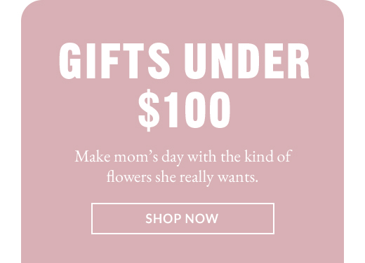 GIFTS UNDER $100 | SHOP NOW
