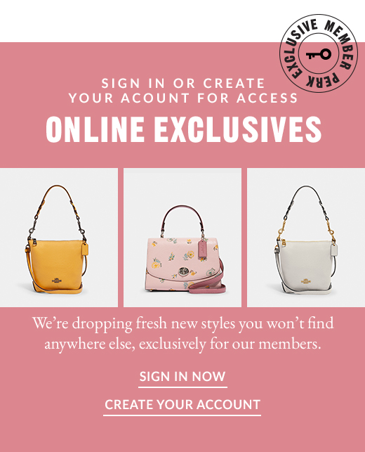 ONLINE EXCLUSIVES | SIGN IN NOW | CREATE YOUR ACCOUNT
