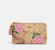 Flower Print Wallet