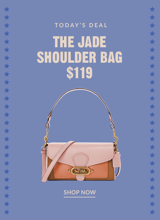 THE JADE SHOULDER BAG $119 | SHOP NOW