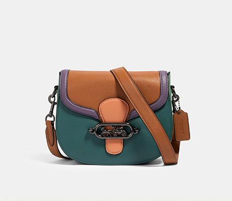 The Jade Saddle Bag, $105