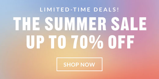 THE SUMMER SALE UP TO 70% OFF | SHOP NOW