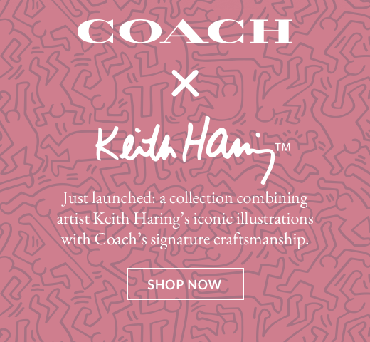 COACH | KEITH HARING'S | SHOP NOW