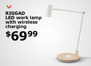 RIGGAD LED work lamp with wireless charging $69.99
