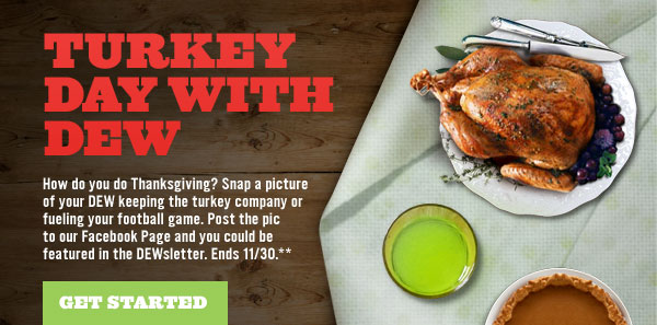 Download the image to get in on the Feast with DEW action.