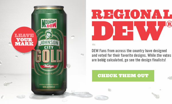 Download the image to find out how to help choose a winning design for your Regional Malt DEW.