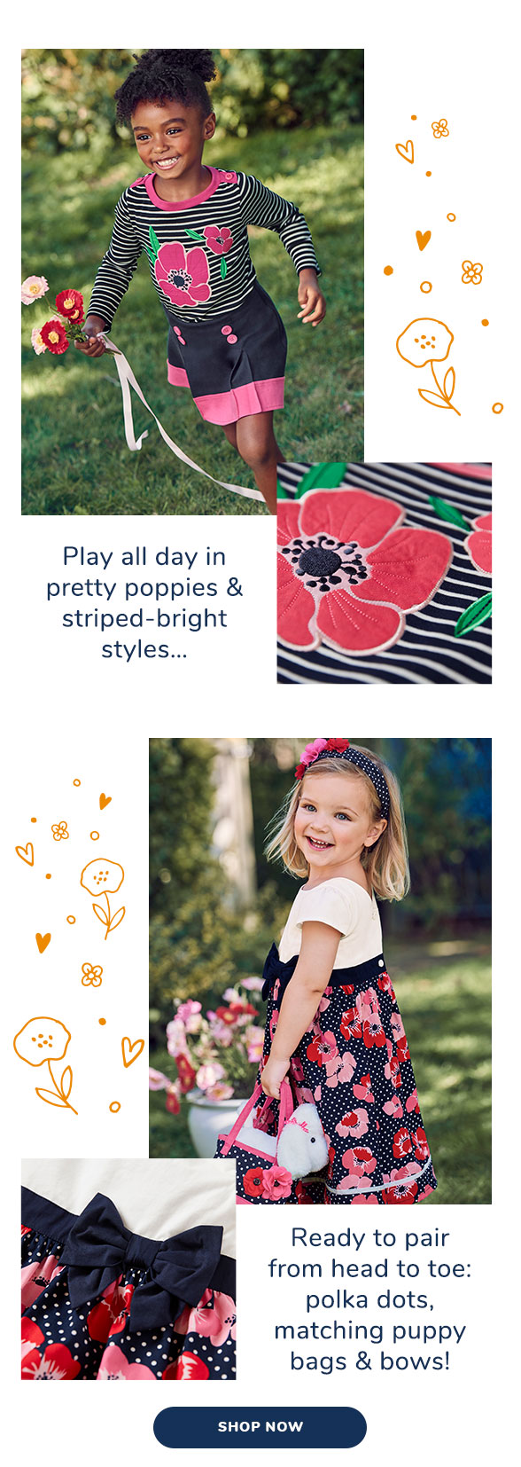 Playful Poppies