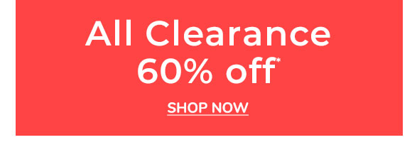 All Clearance 60% Off