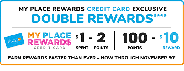 Earn Double Points 