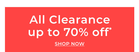 Up to 70% Off Clearance