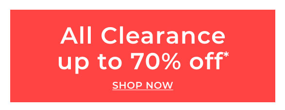 Up to 70% Off Clearance