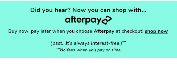 Shop with AfterPay