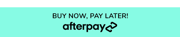 Buy now. Pay later! Afterpay