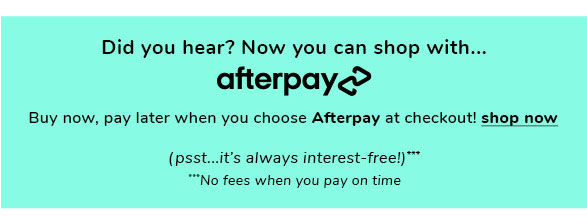 Shop with AfterPay