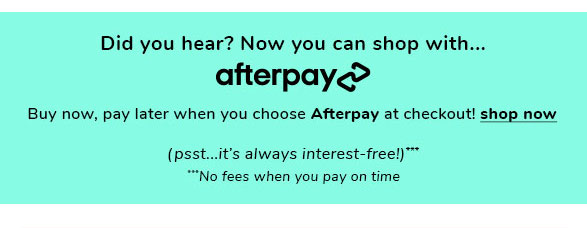 Shop with AfterPay