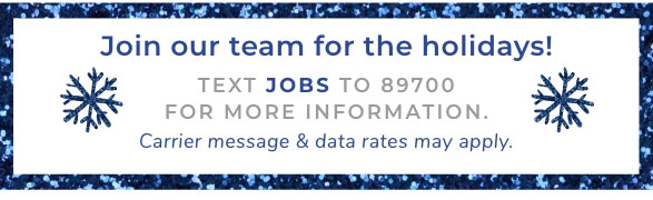 Holiday Hiring Banner