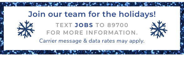 Holiday Hiring Banner