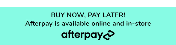 Buy now. Pay later! Afterpay