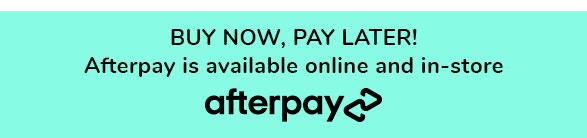 Buy now. Pay later! Afterpay