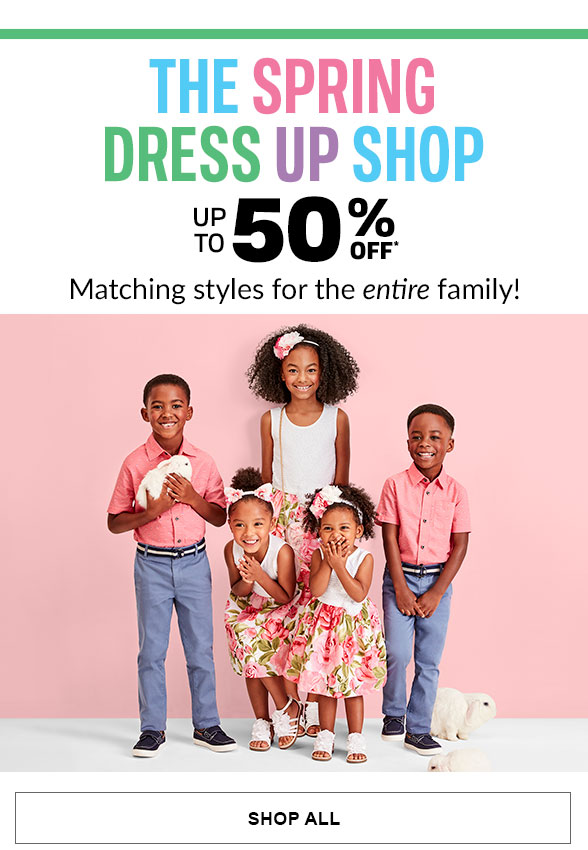 Up to 50% Off Spring Dress Up