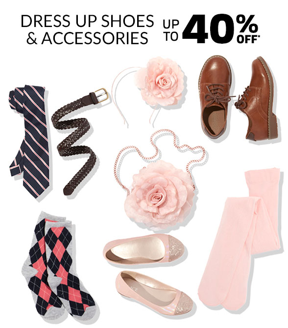 Up to 40% Off Dress Up Shoes & Accessories