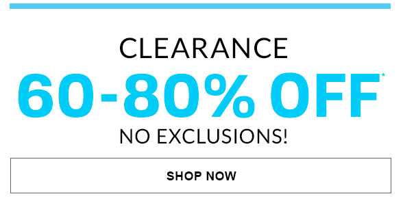 60%-80% Off Clearance