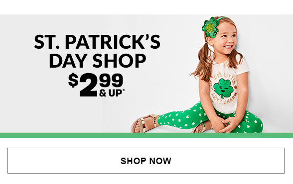 $2.99 & Up St. Patricks Day