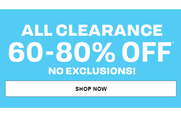 60%-80% Off Clearance
