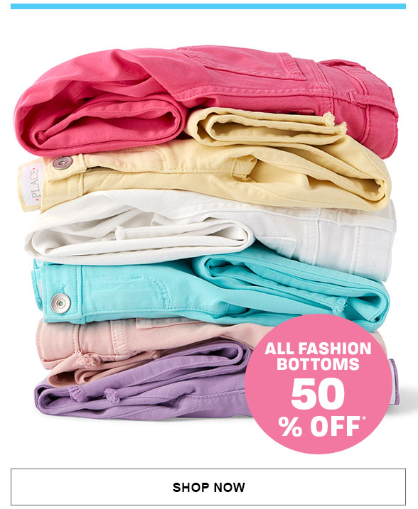 50% Off All Fashion Bottoms