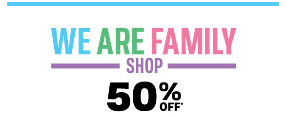 50% Off Family Shop