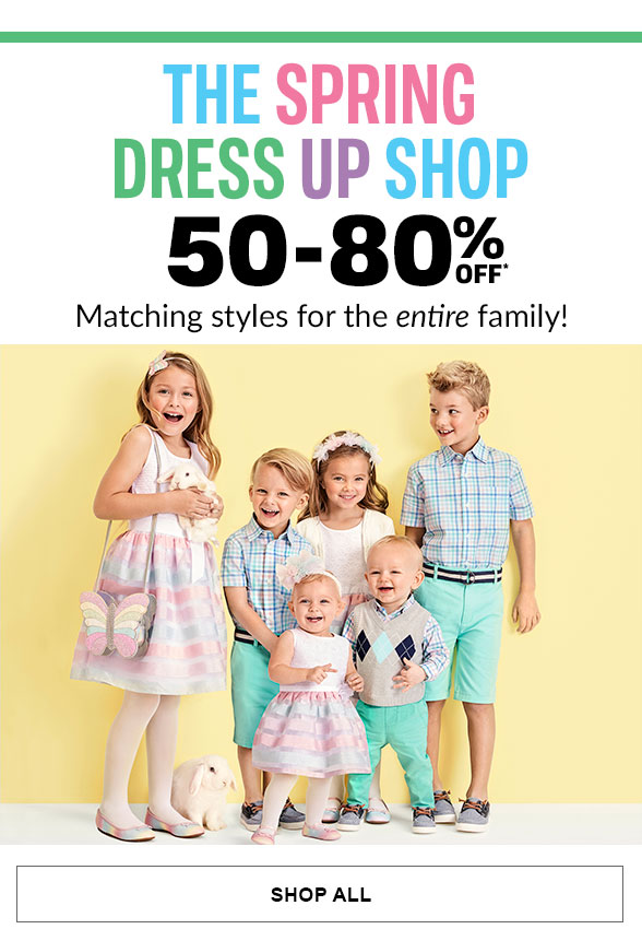 50-80% Off Spring Dress Up