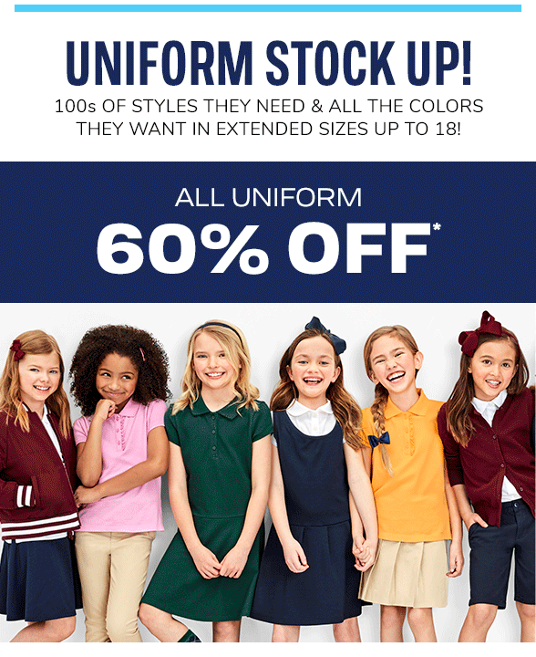 Up to 40% off Uniform Shop