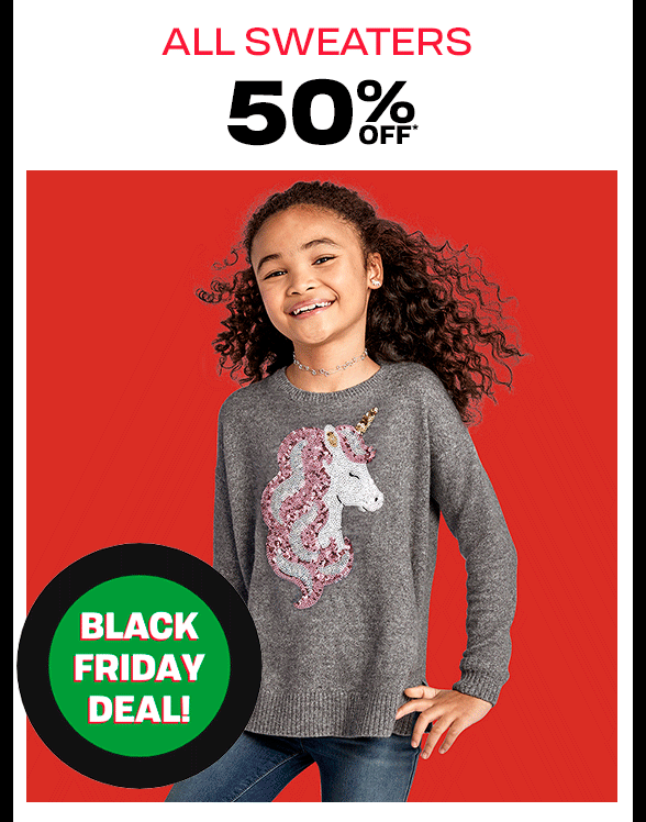 50% off All Sweaters