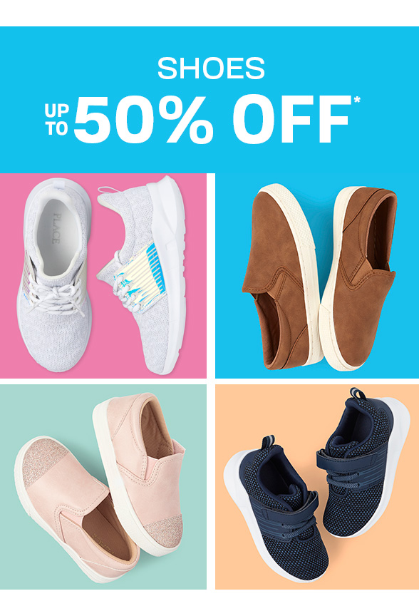 Up to 50% off Shoes