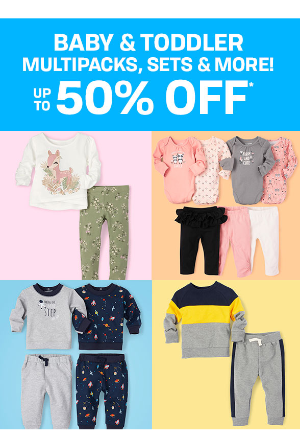 Up to 50% off Baby & Toddler