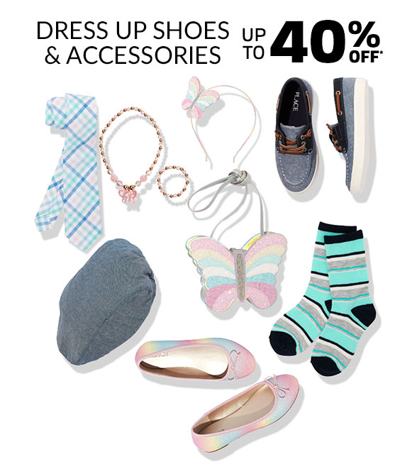 Up to 40% Off Dress Up Shoes & Accessories