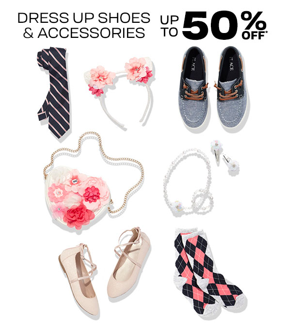 Up to 50% Off Dress Up Shoes & Accessories