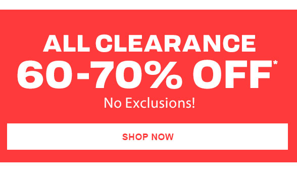 All Clearance 60-70% Off