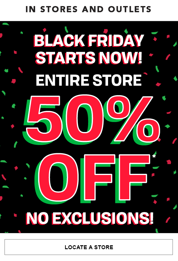 Up to 50% Off Everything Holiday