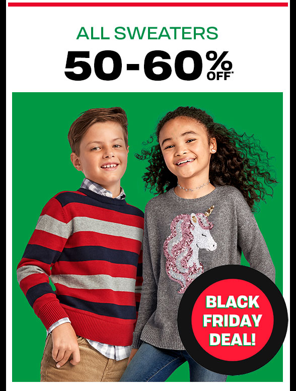 50% off All Sweaters