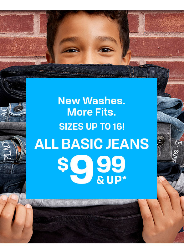 $9.99 & Up All Basic Jeans
