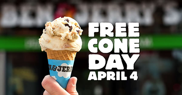 Free Cone Day Is Coming!