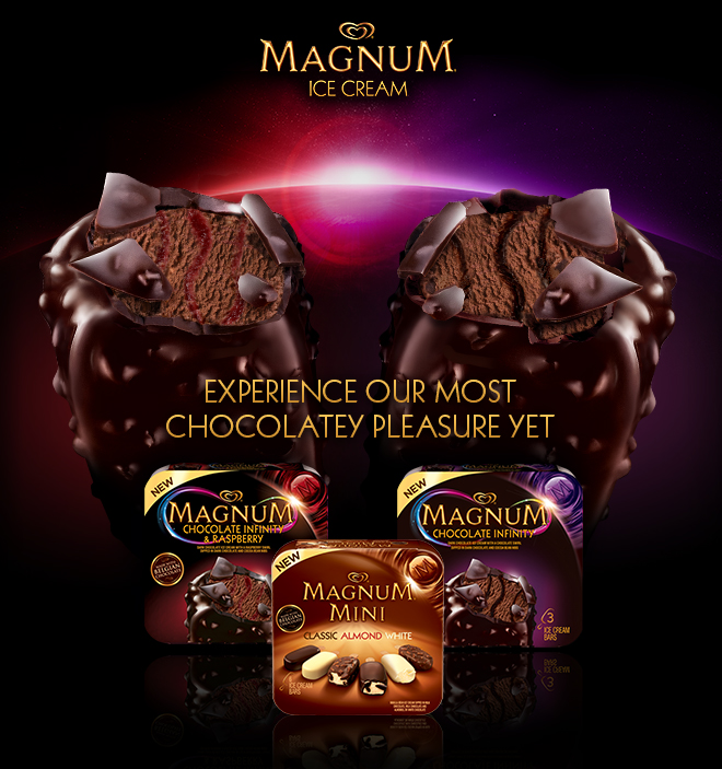 MAGNUM(R) ICE CREAM - Experience Our Most Chocolatey Pleasure Yet