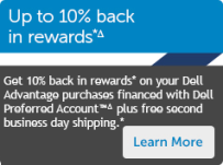 Up to 10% back in rewards*