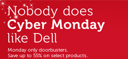Nobody does Cyber Monday like Dell
